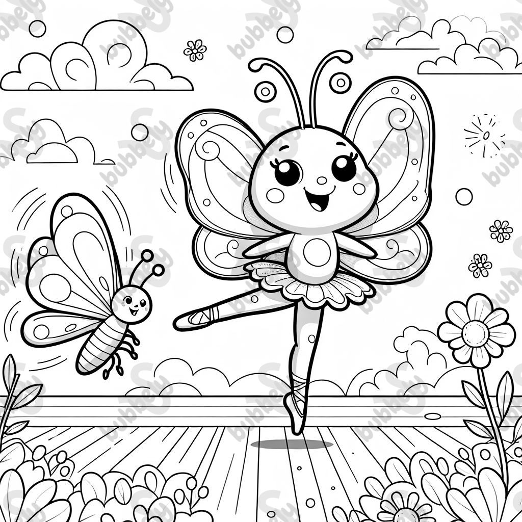 Butterfly dancing balley