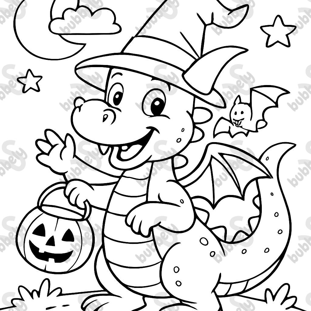 dragon d'Halloween