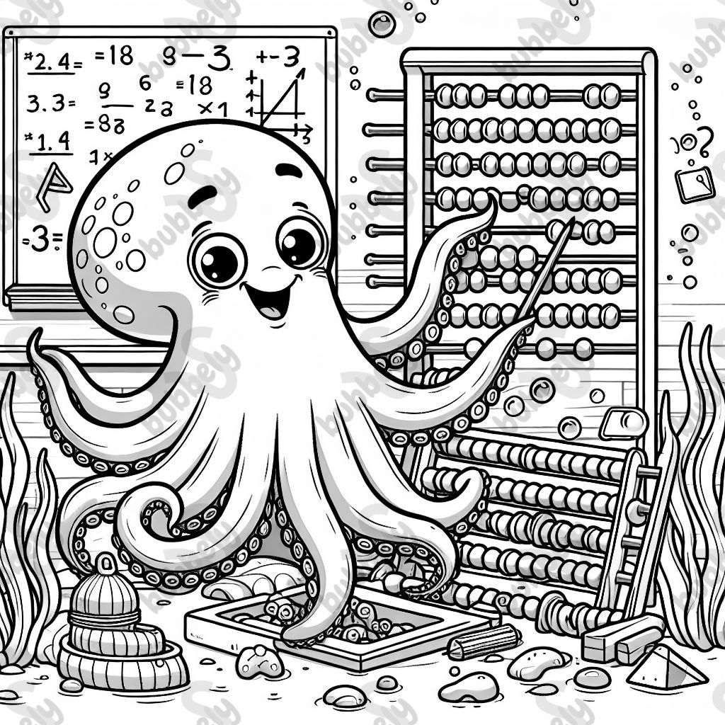 einen oktopus der ein professor für mathematik ist