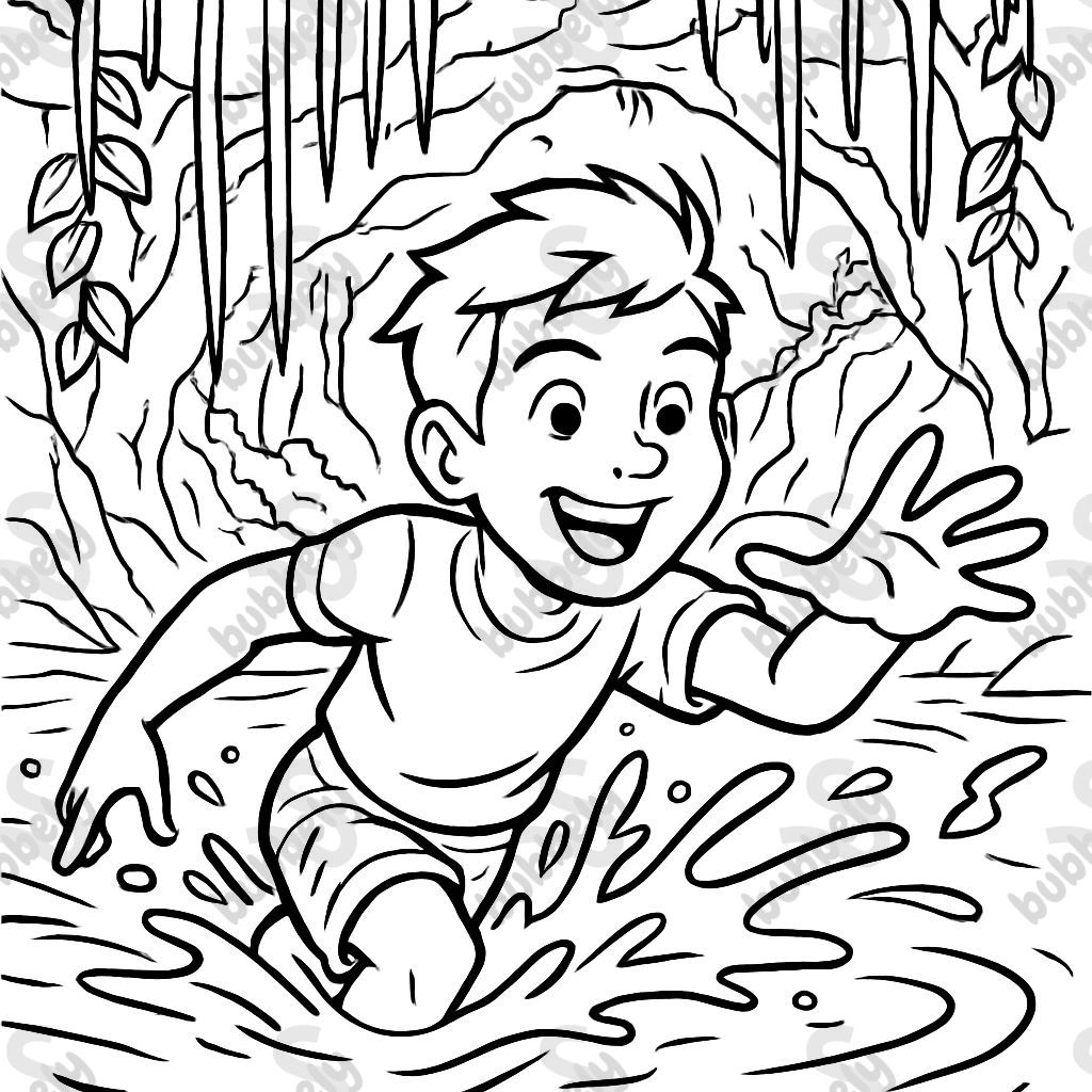 nager dans un cenote au Mexique