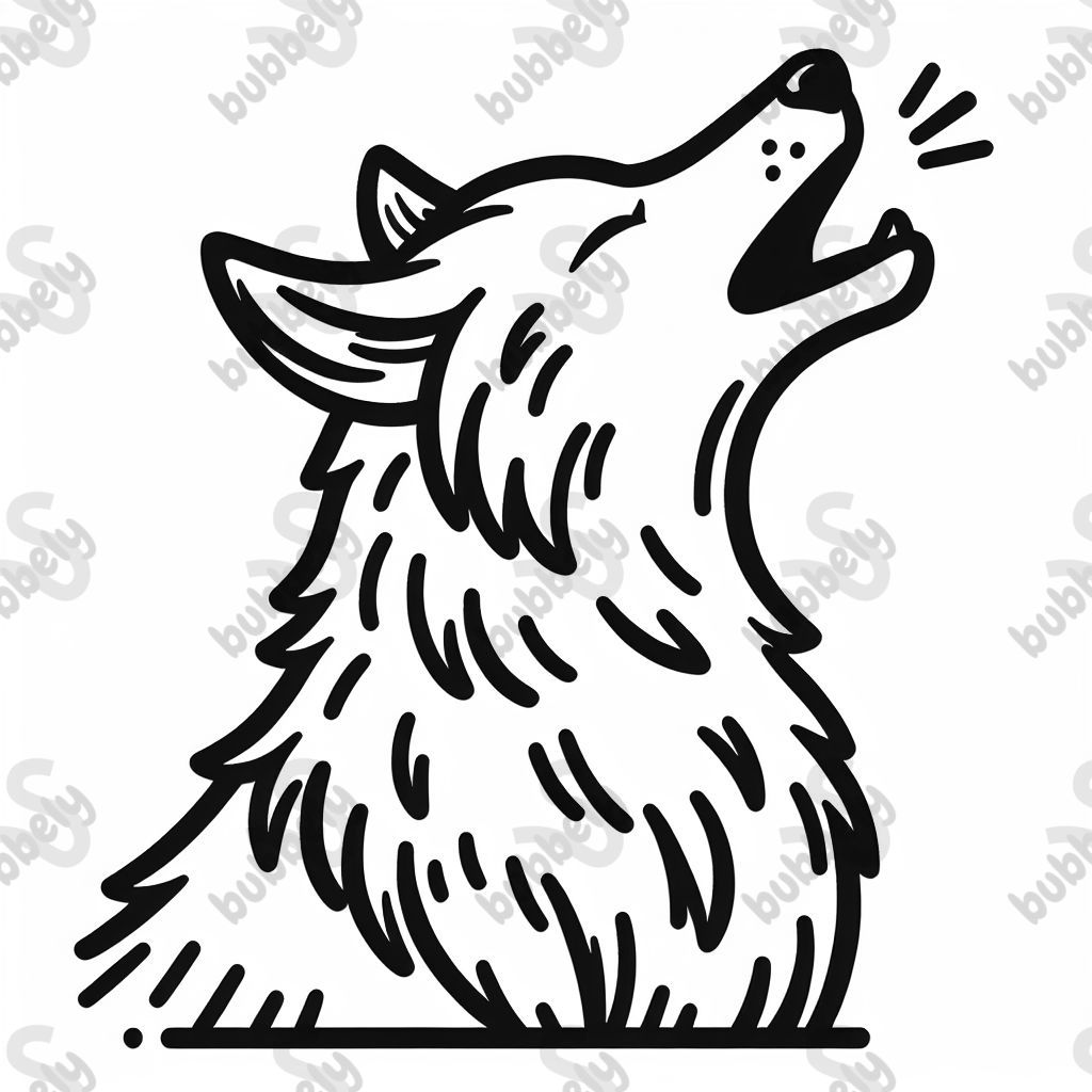 Wolf howling