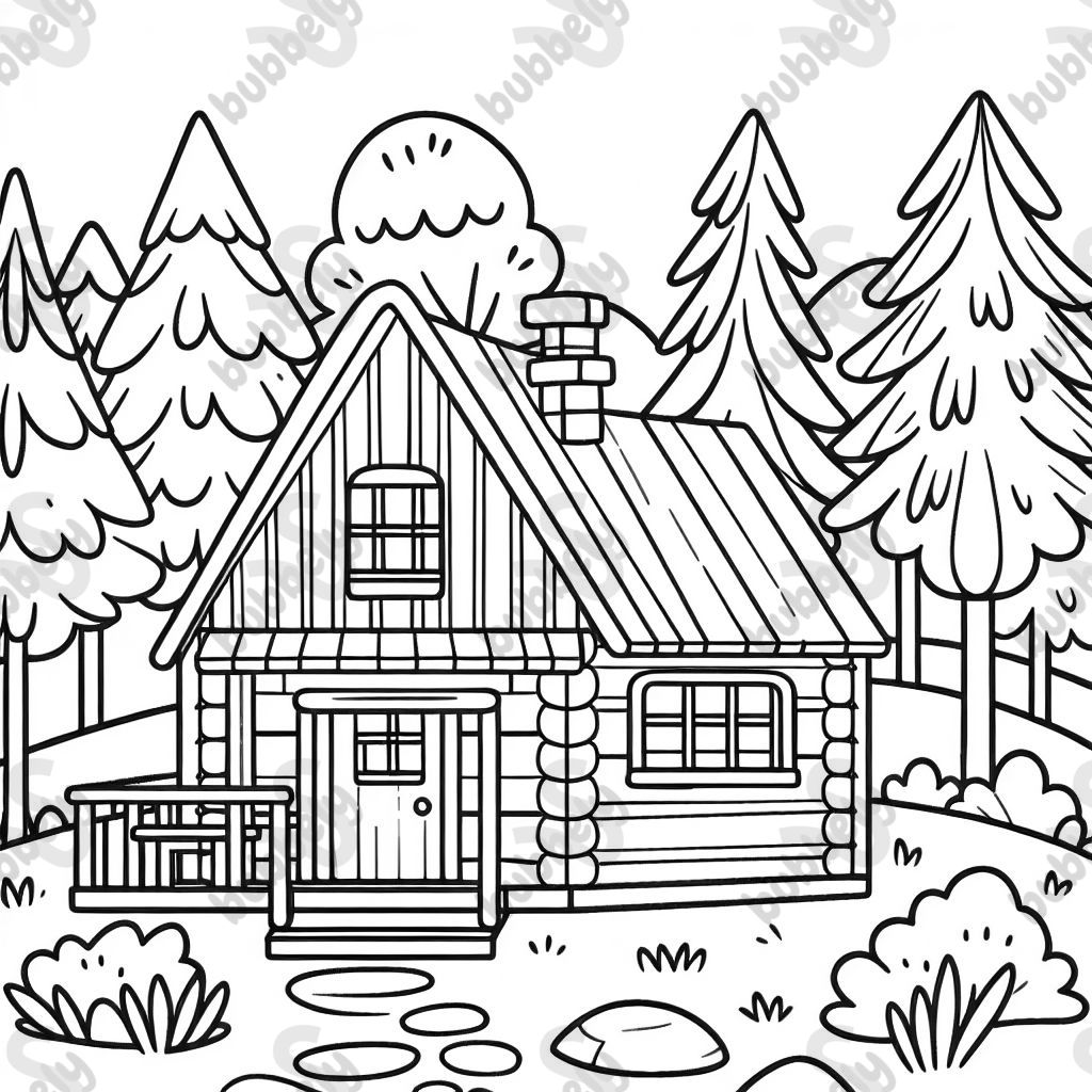 une maison dans les bois