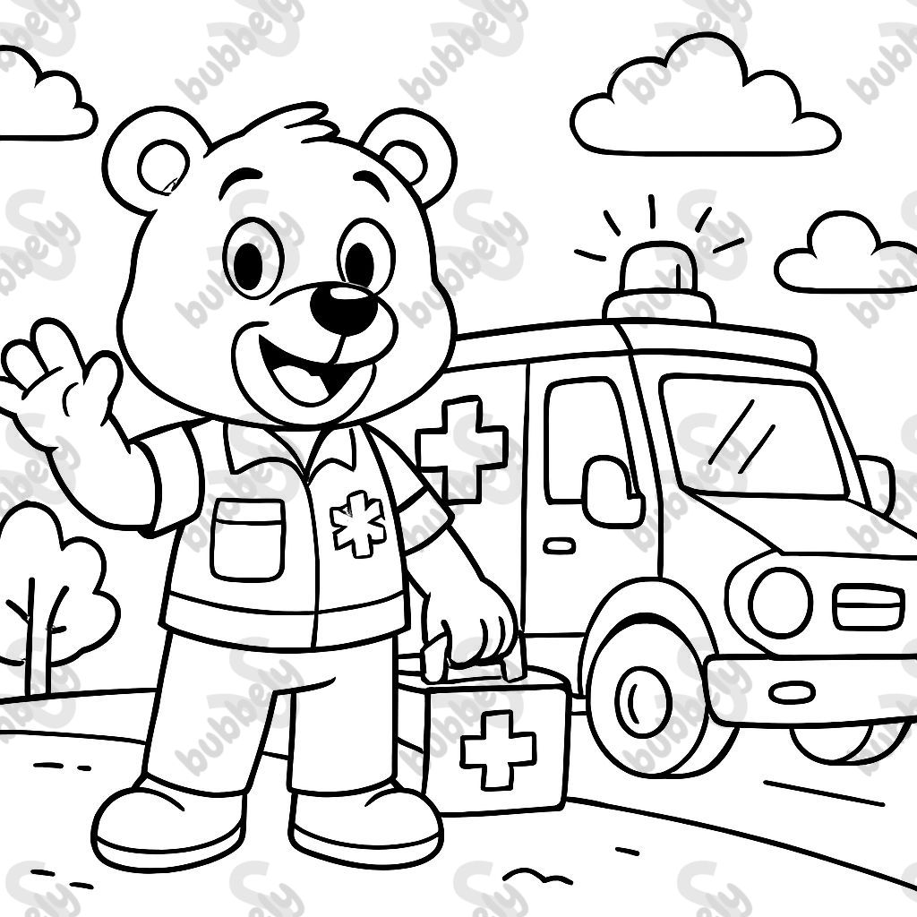 a bear that is an emt