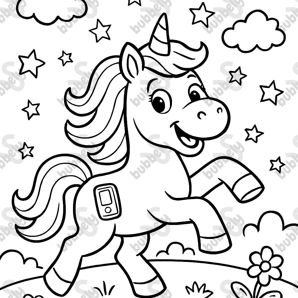 Unicorn with dexcom