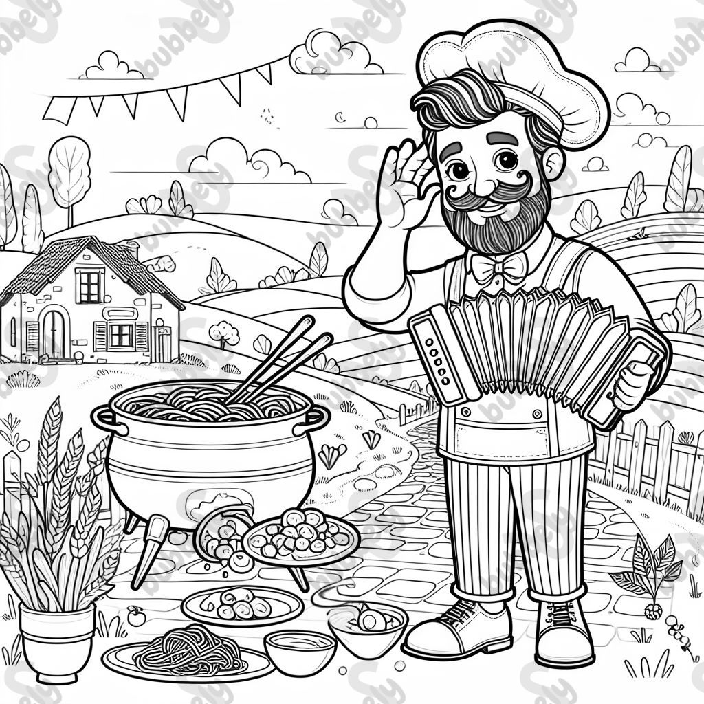 a cute italian man with a beard