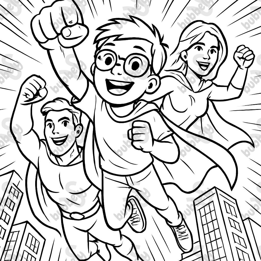 child and adopted family