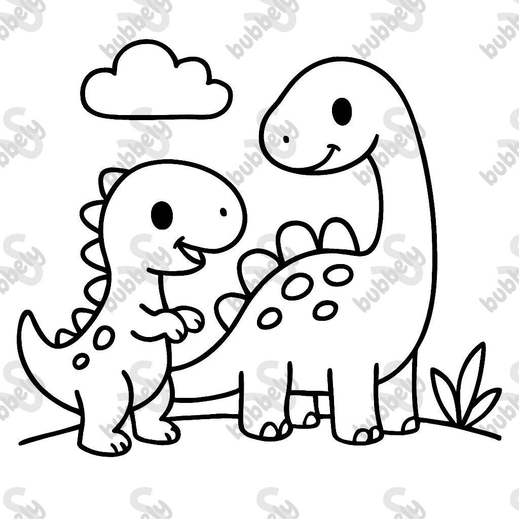 two dinos
