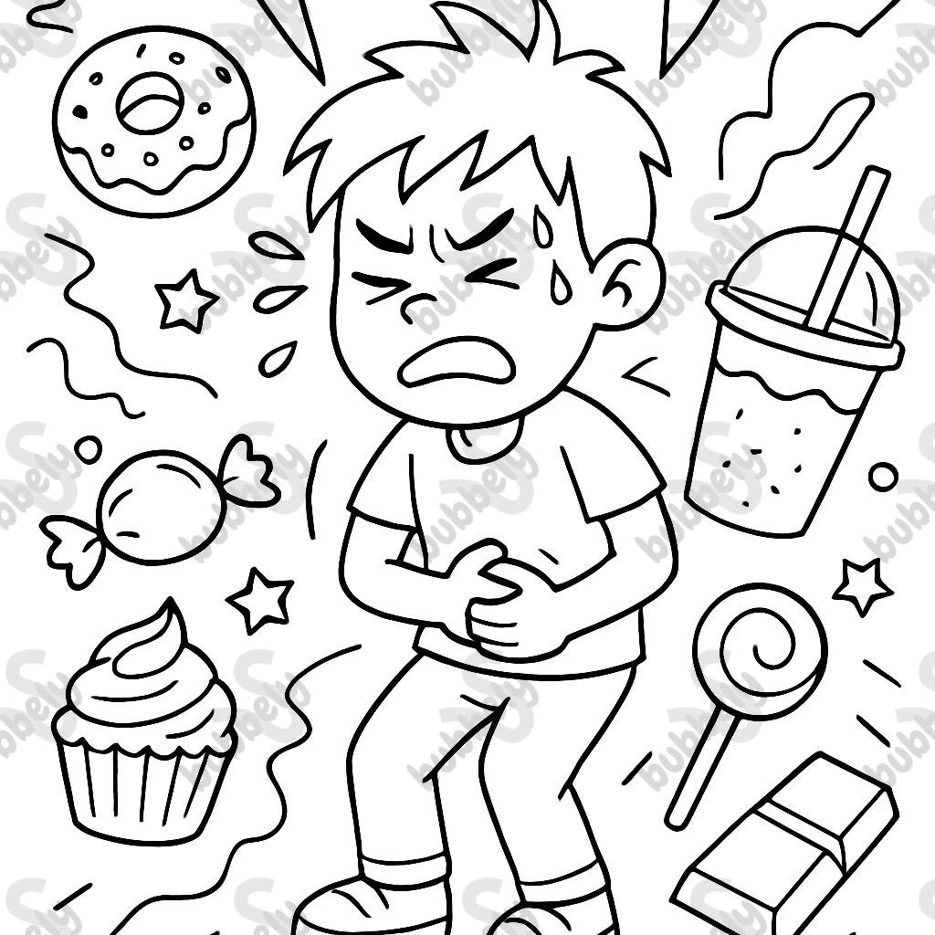 Effets négatifs d'un excès de sucre chez les enfants