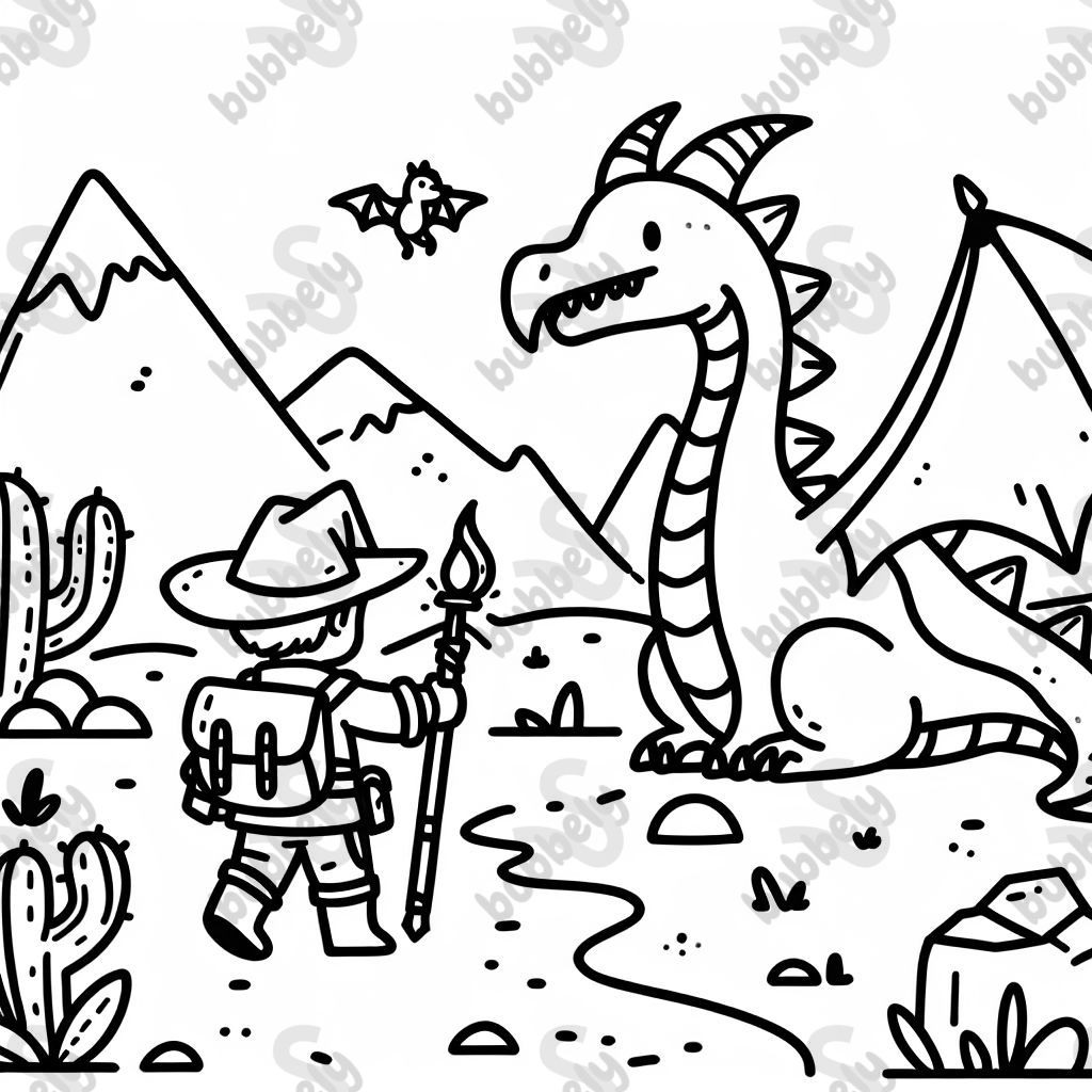 un aventurier et un dragon un aventurier et un dragon