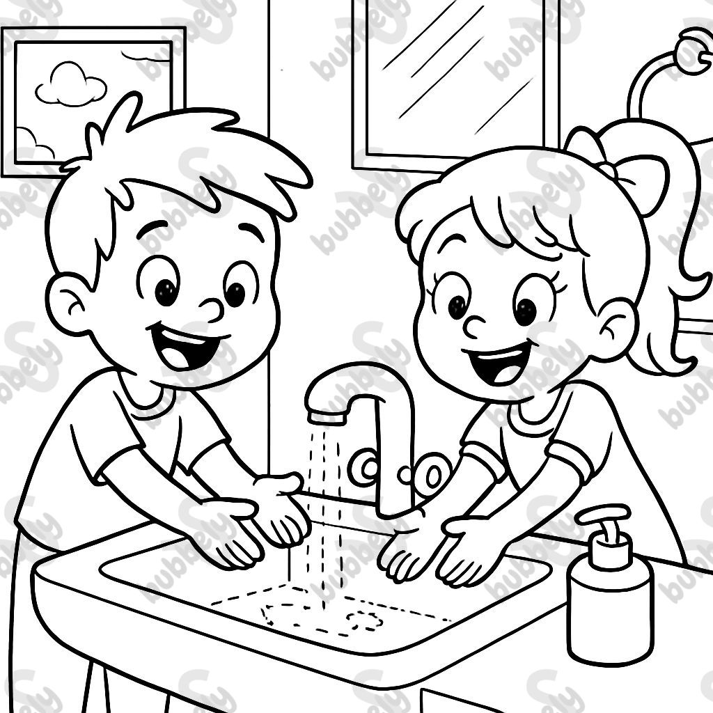 un lavabo sous forme de pointillés détaillés un lavabo sous forme de pointillés détaillés