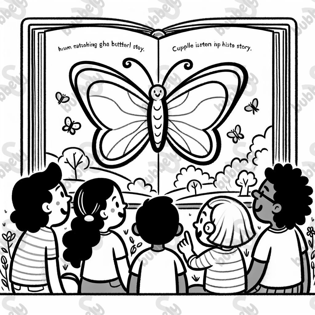 A butterfly that can talk to you and people can hear