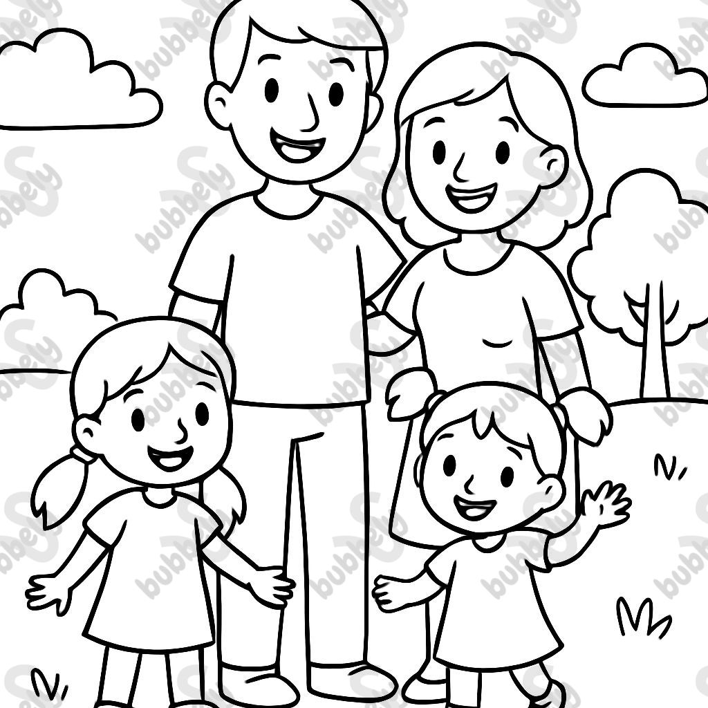 a family with two sisters