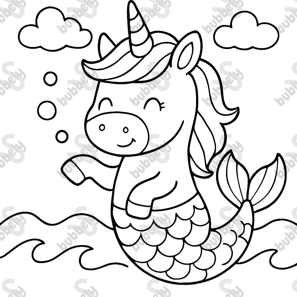 mermaid unicorn