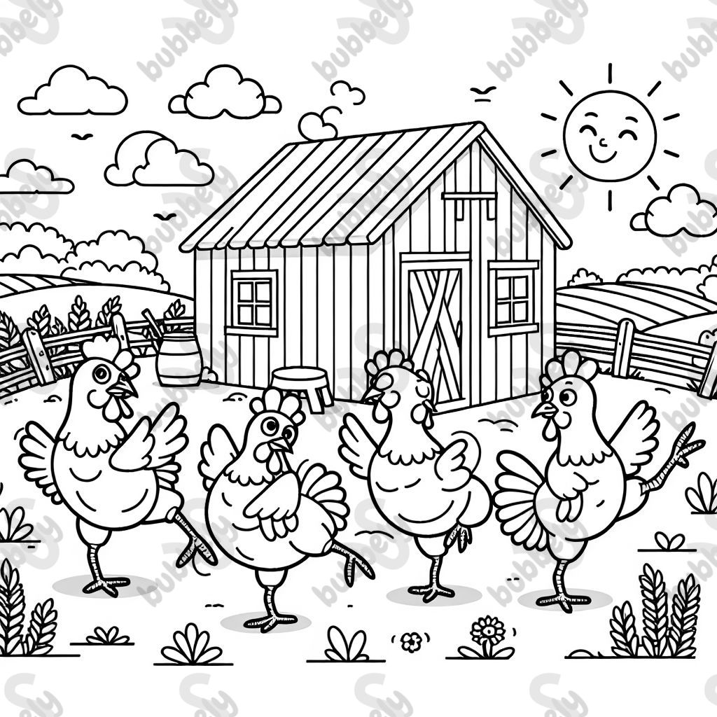 Dancing chickens