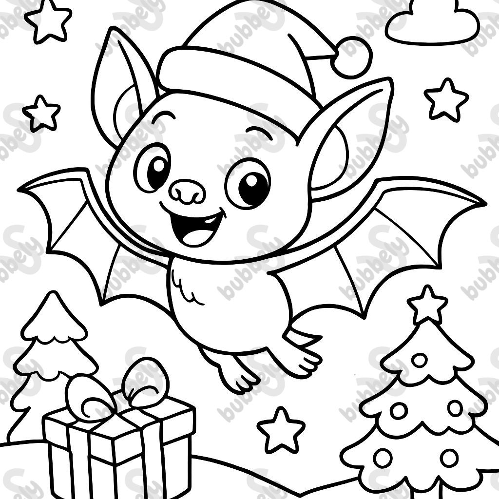 Christmas bat