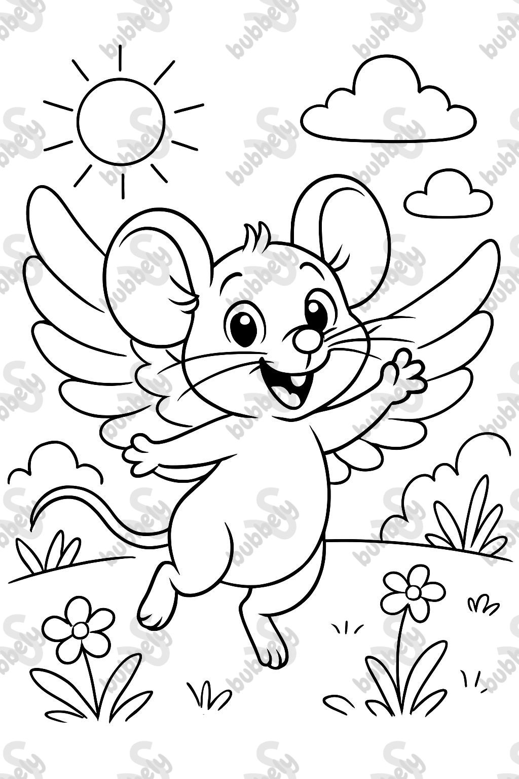 souris avec des ailes souris avec des ailes