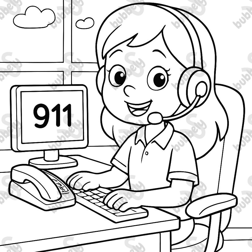 girl 911 dispatcher
