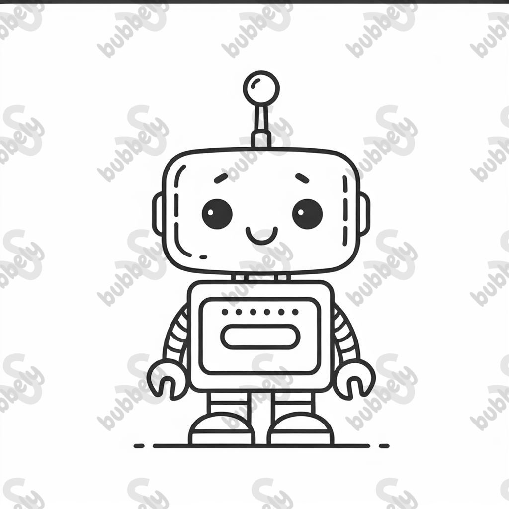 happy robot