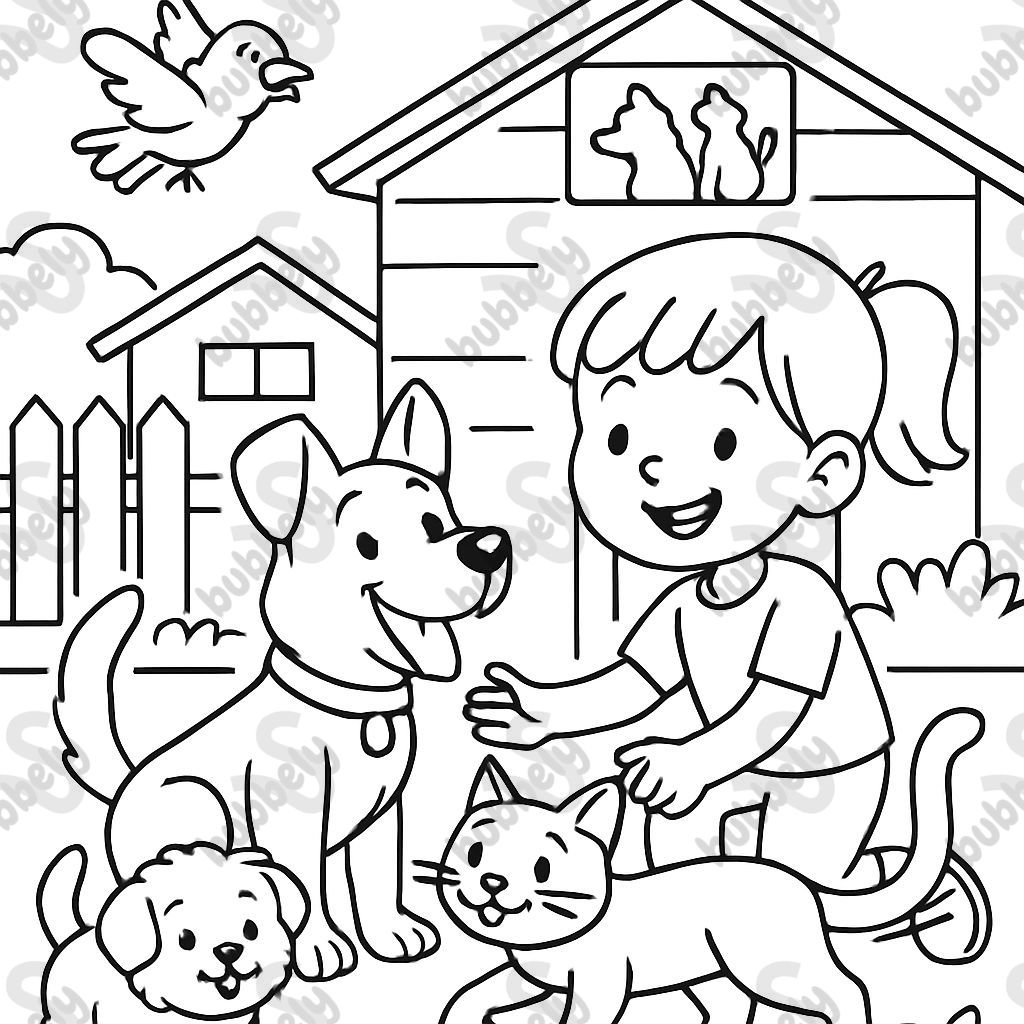 A shelter for animals