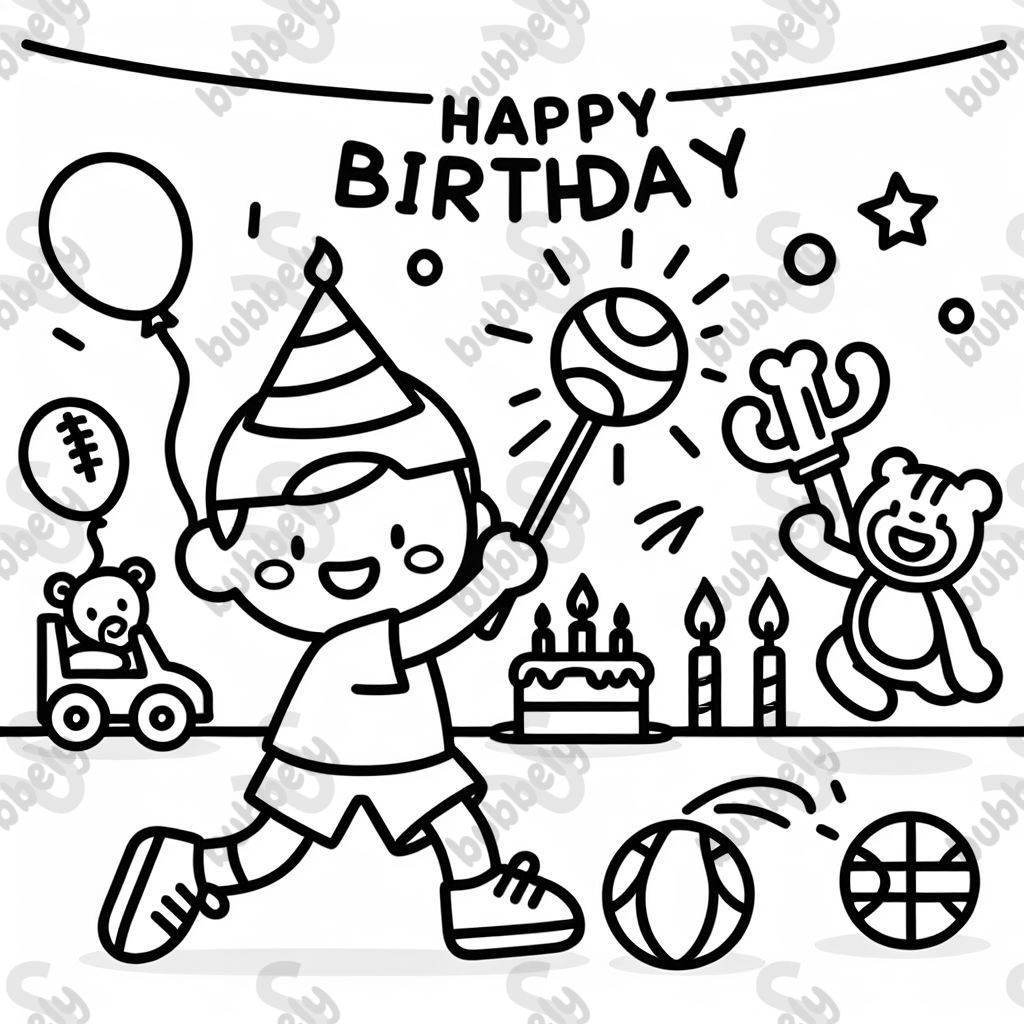 Sports birthday theme