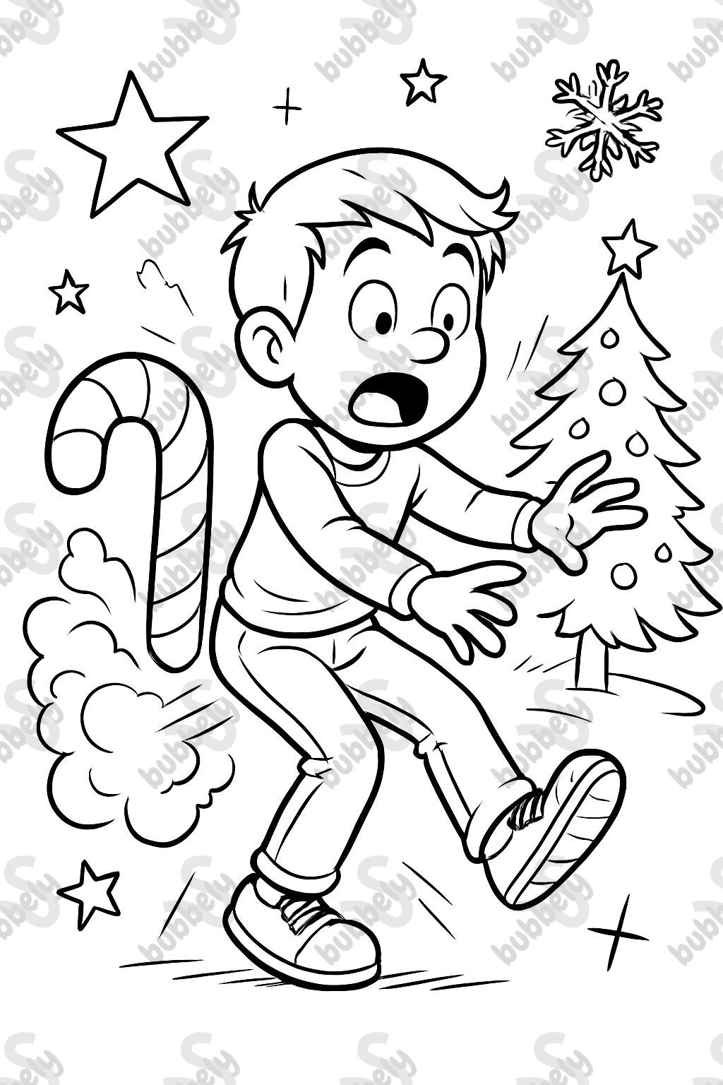 pet de canne de bonbon de Noël violet pet de canne de bonbon de Noël violet