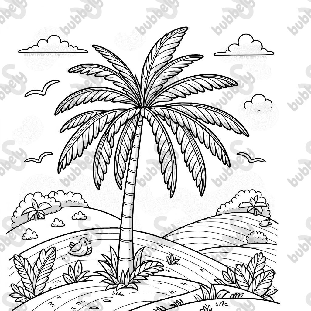 Palm trees