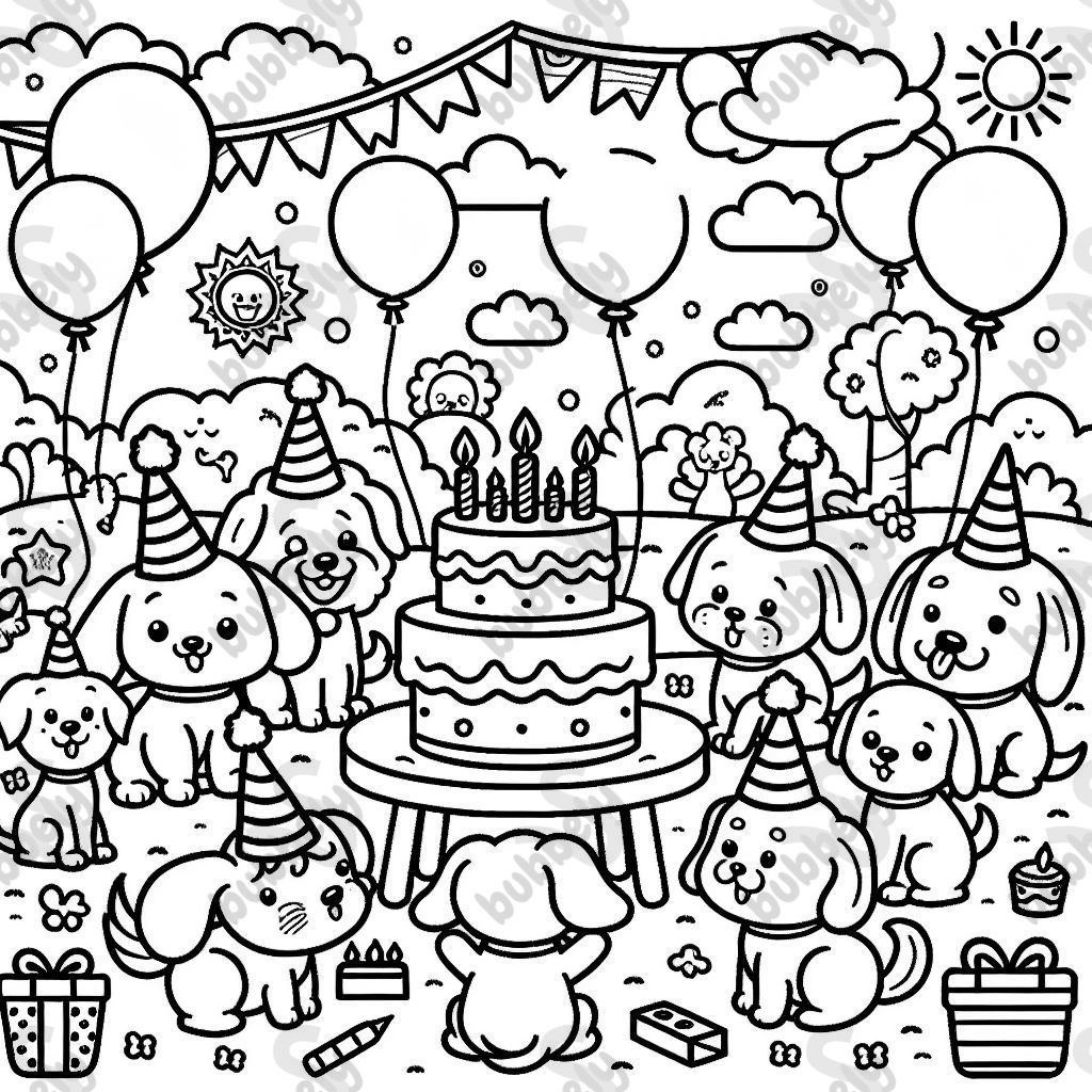 puppy dog birthday party