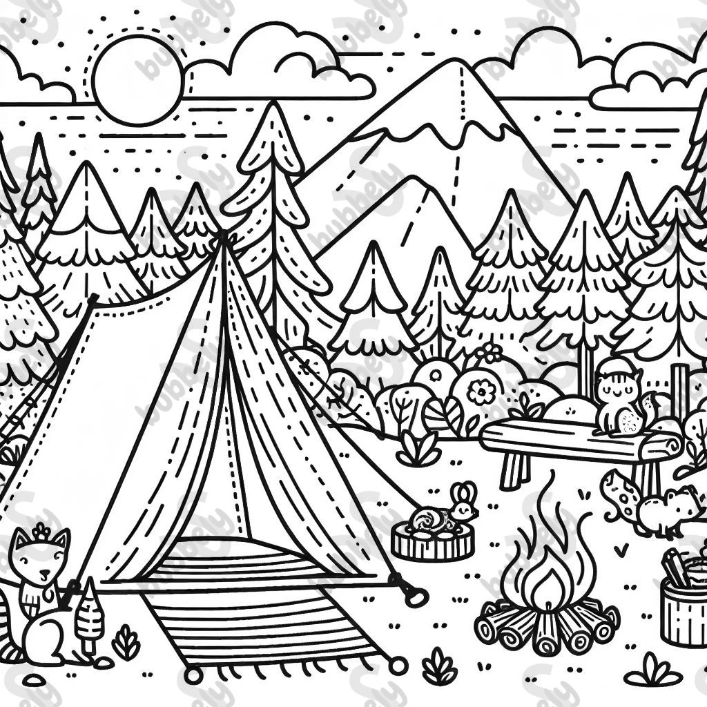 A camping adventure 