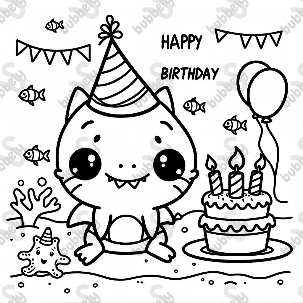 Baby shark birthday