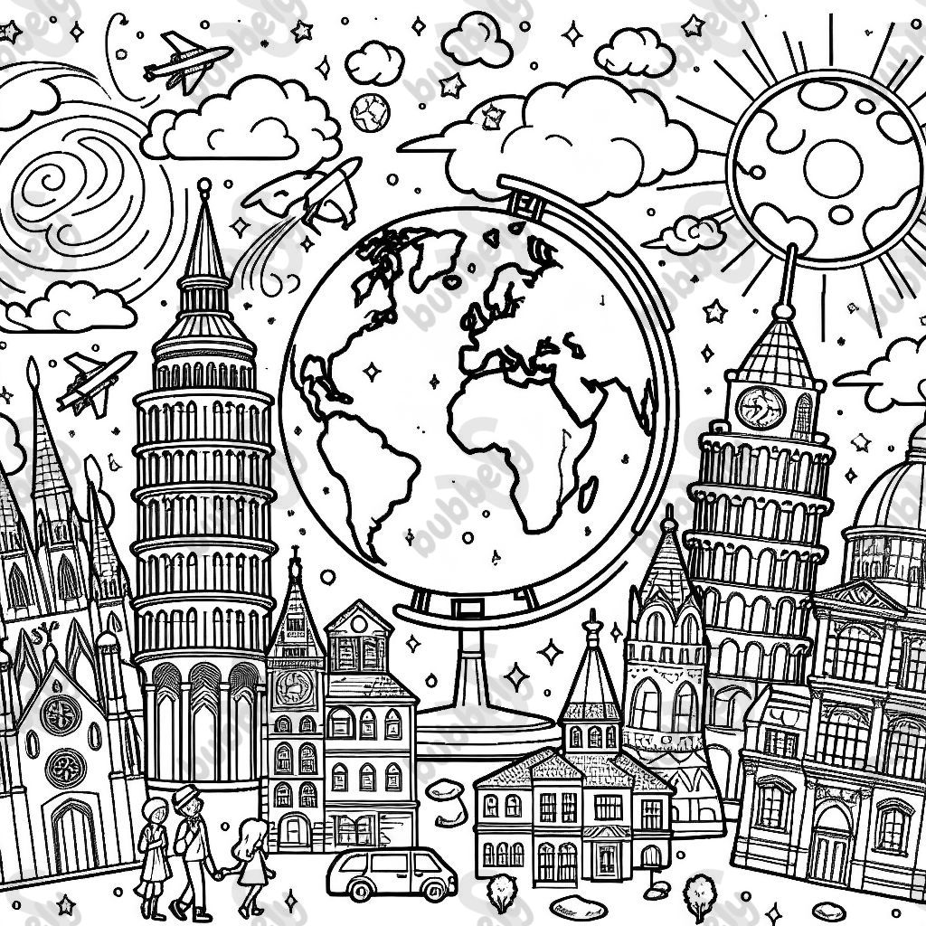 villes du monde, globe, études sociales villes du monde, globe, études sociales