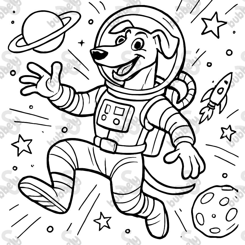 greyhound astronaute flottant dans l'espace greyhound astronaute flottant dans l'espace