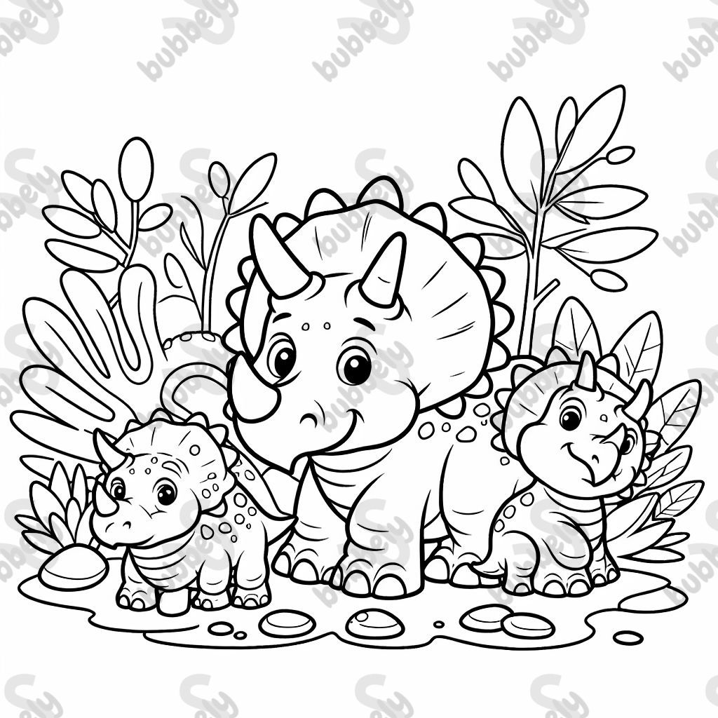 Triceratops Familie 