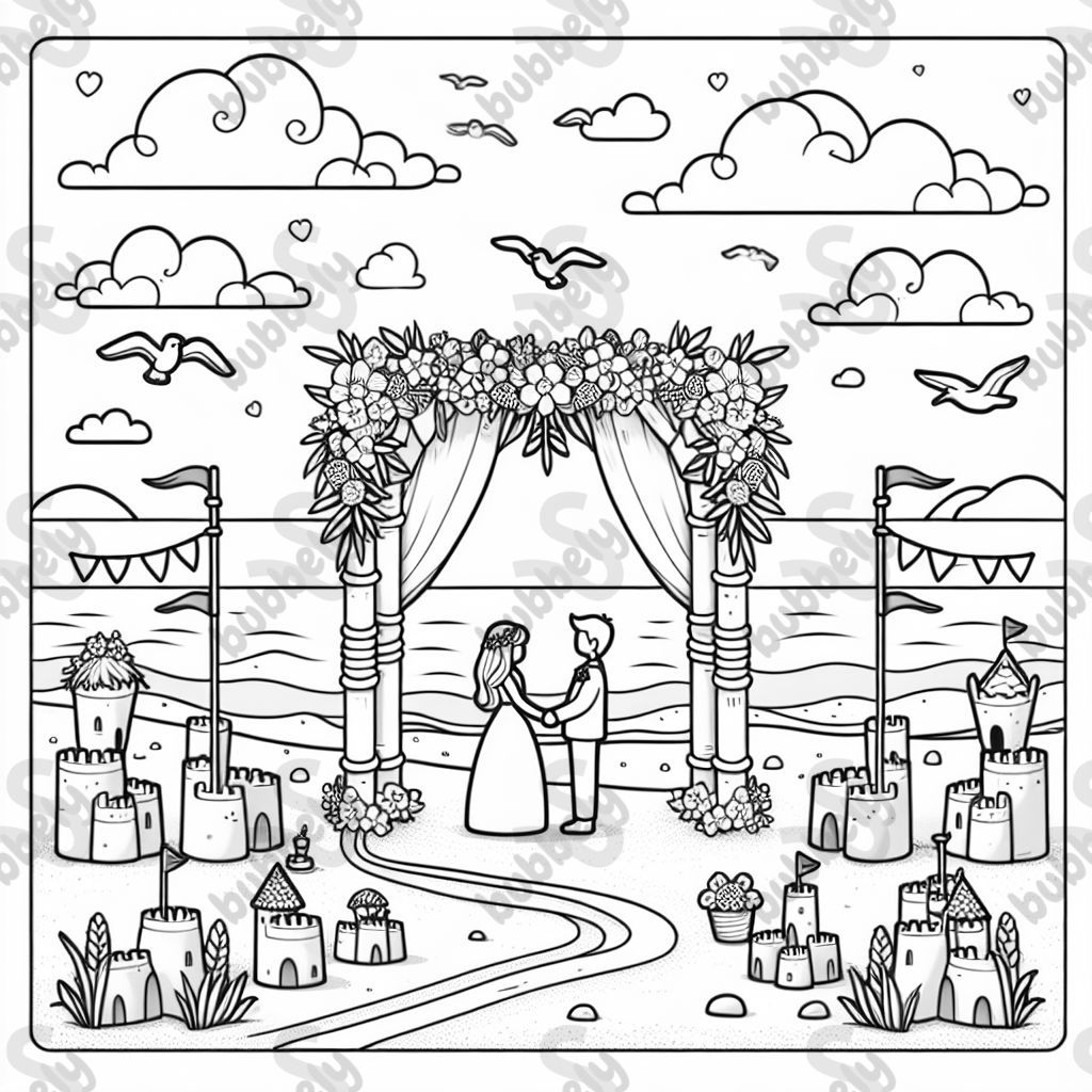 Wedding on beach Wedding on beach