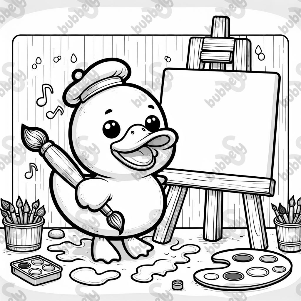 a rubber duck artist