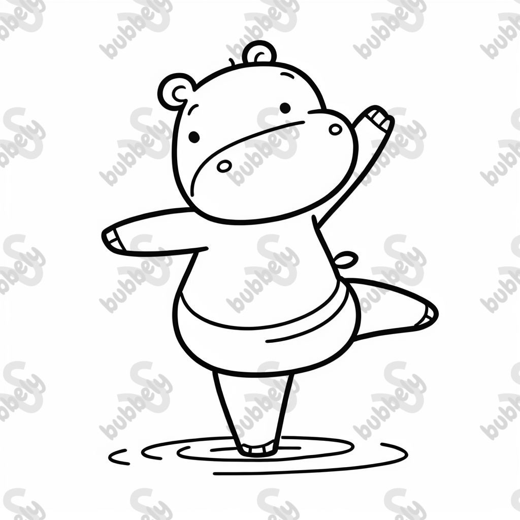 hippo dancing ballet