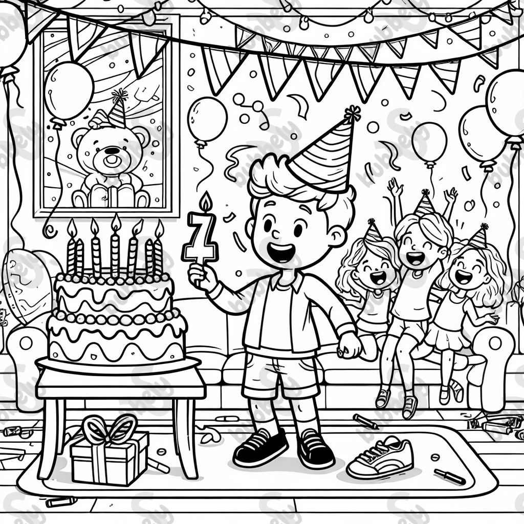 Bruni feiert ihren 7. Geburtstag