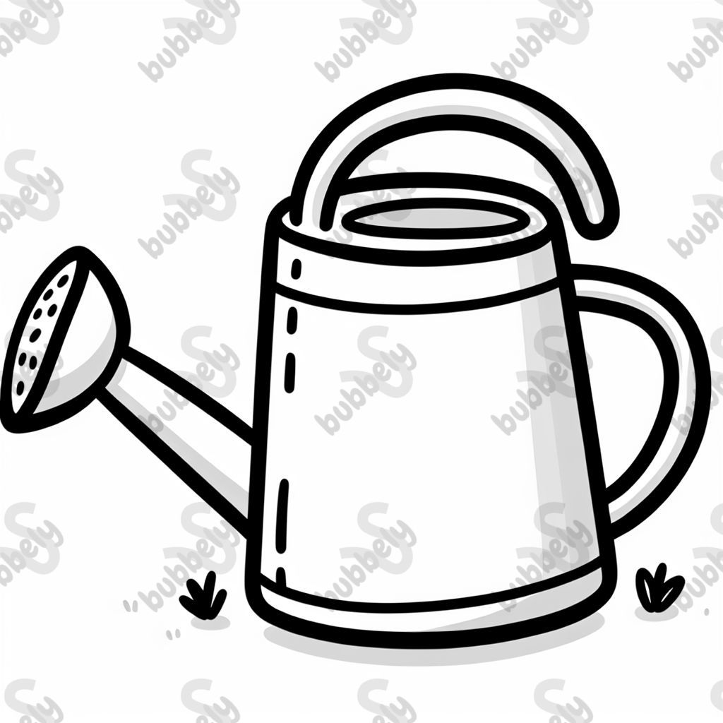 arrosoir de taille moyenne