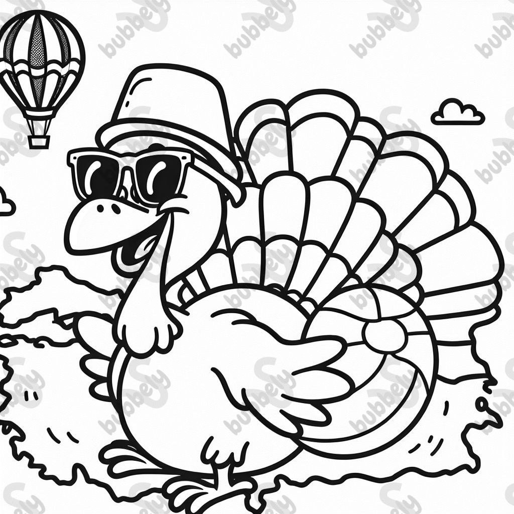 Une dinde jouant avec une dinde en Turquie