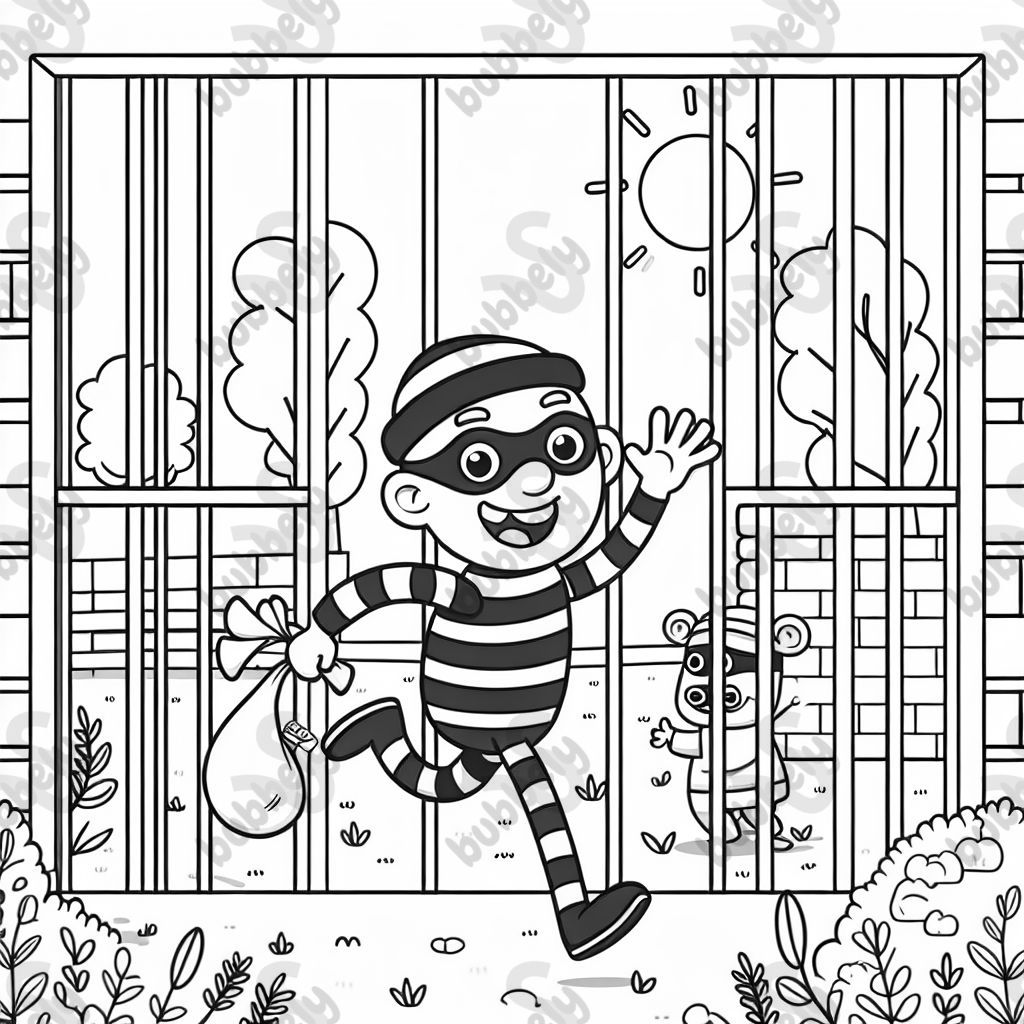 a thief who escapes from prison