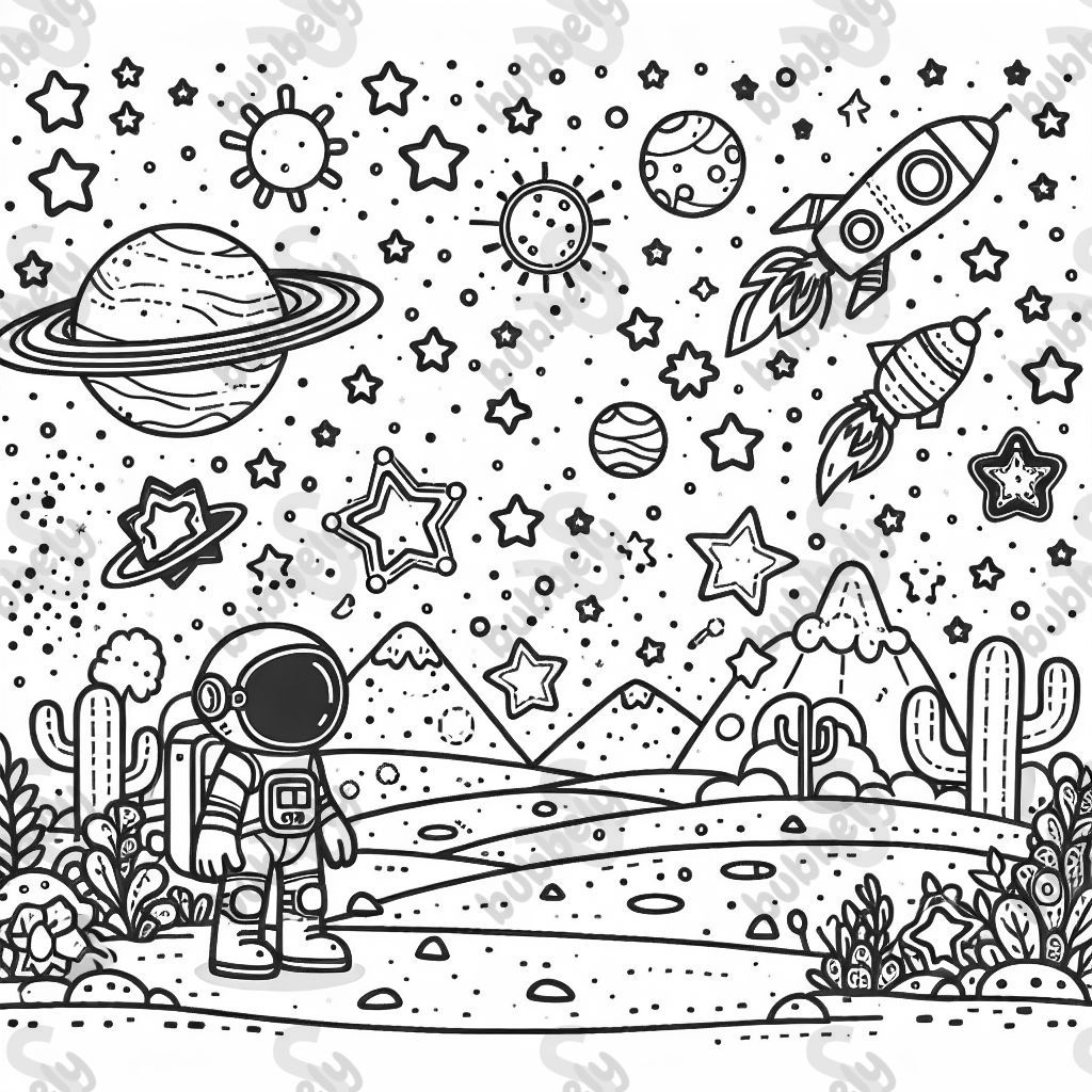 das weltall mit vielen Sternen