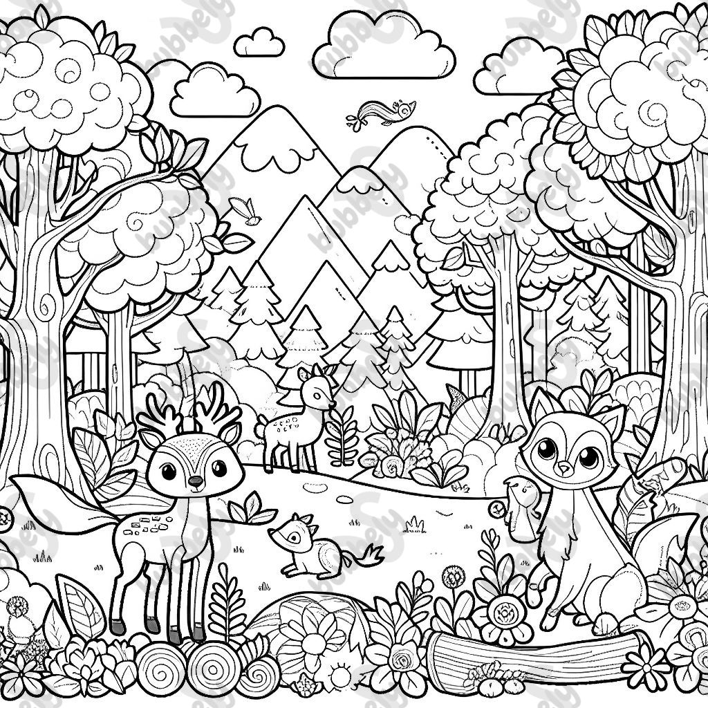 Woodland forest