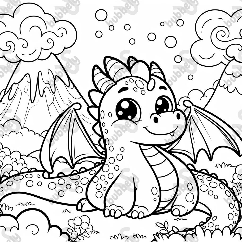 Bubbly dragon