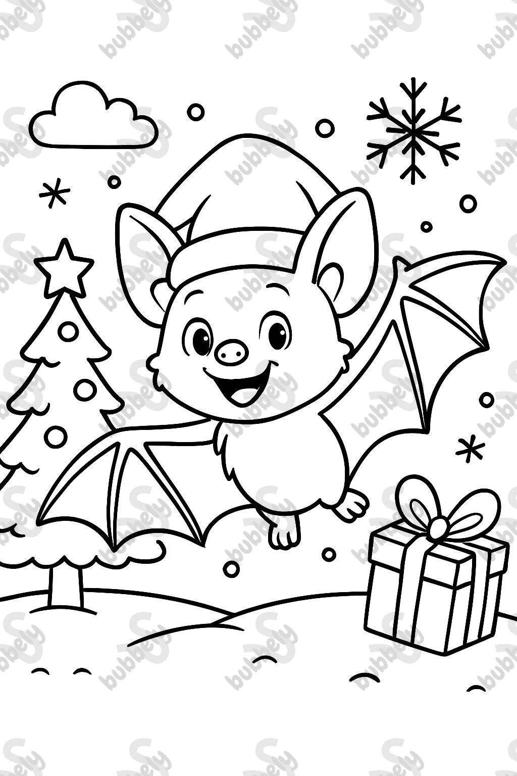 chauve-souris de Noël