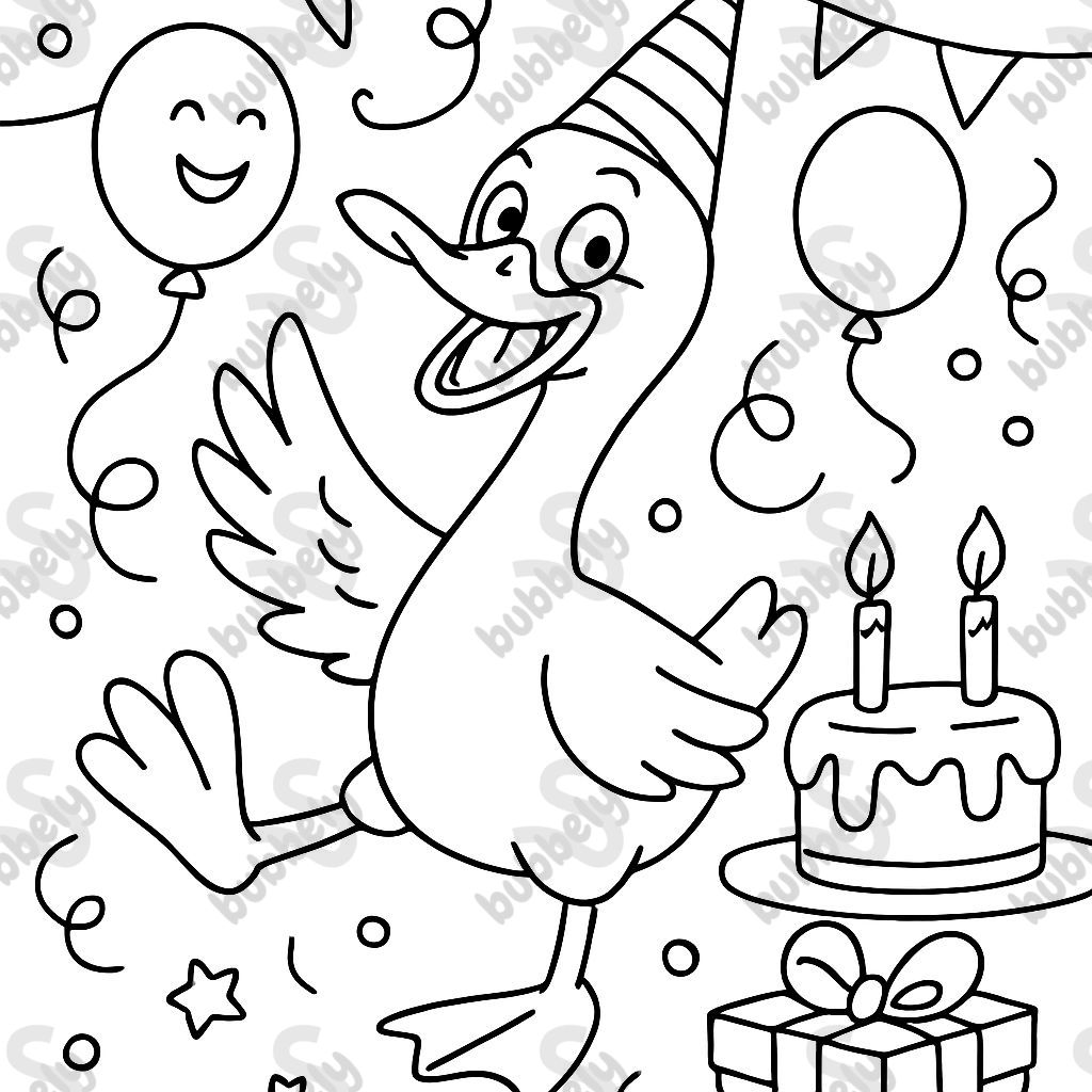 silly goose birthday party