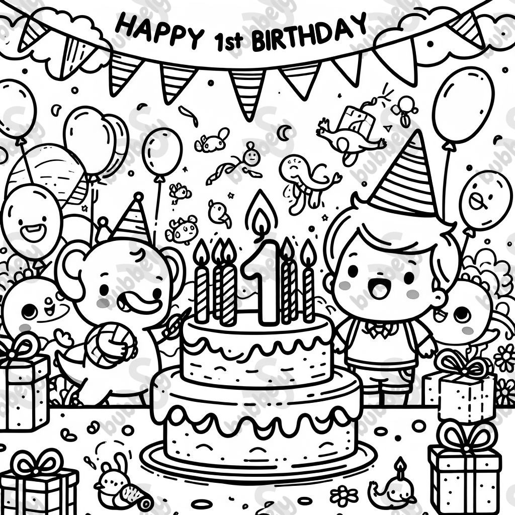 Happy 1st Birthday, Emma