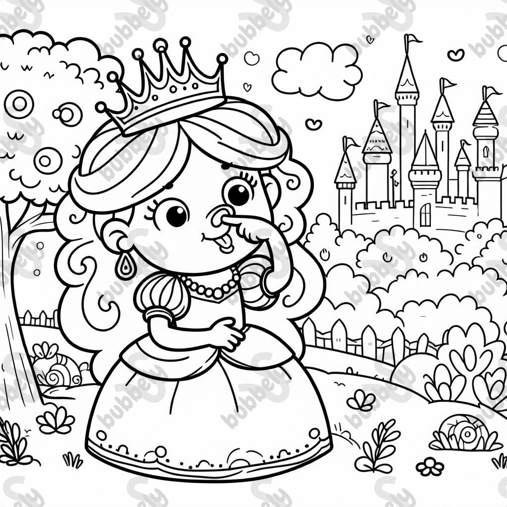 prinzessin die popelt