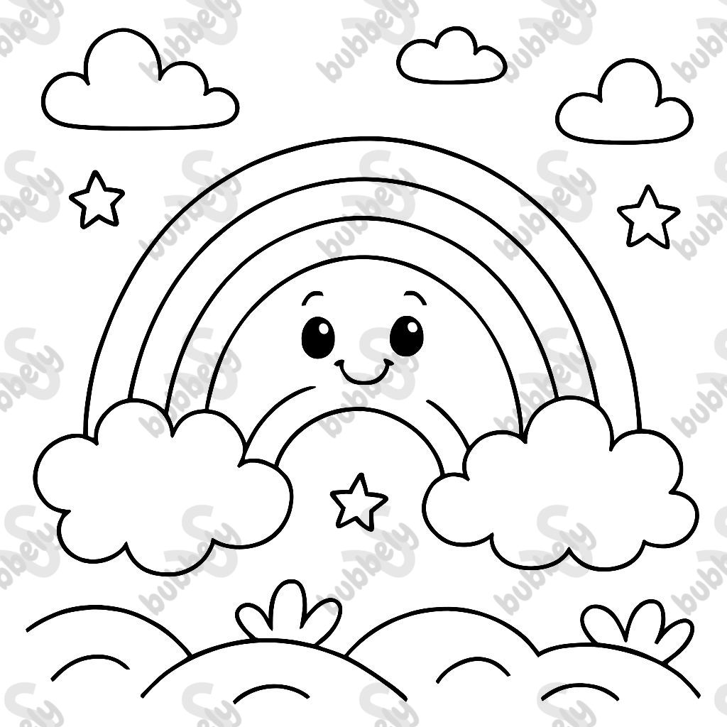 un arc-en-ciel un arc-en-ciel