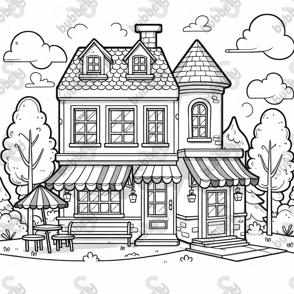 Exterior view of a restaurant