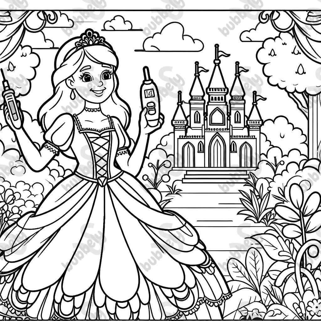 une princesse avec le diabète