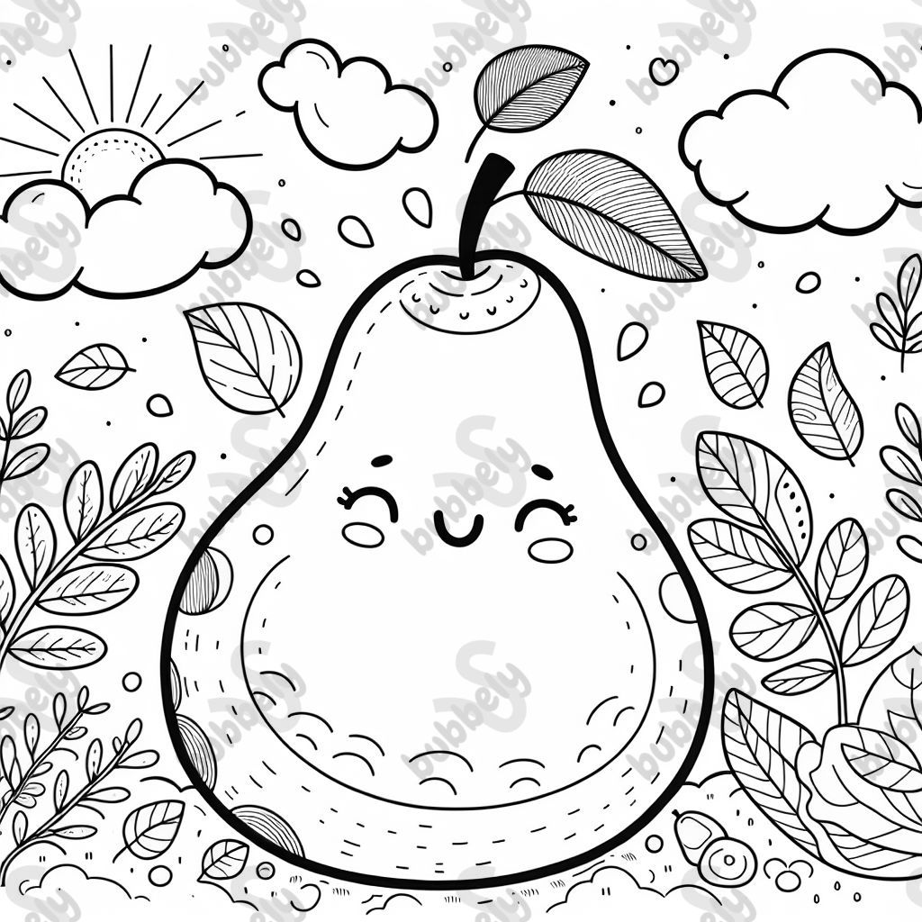 a pear